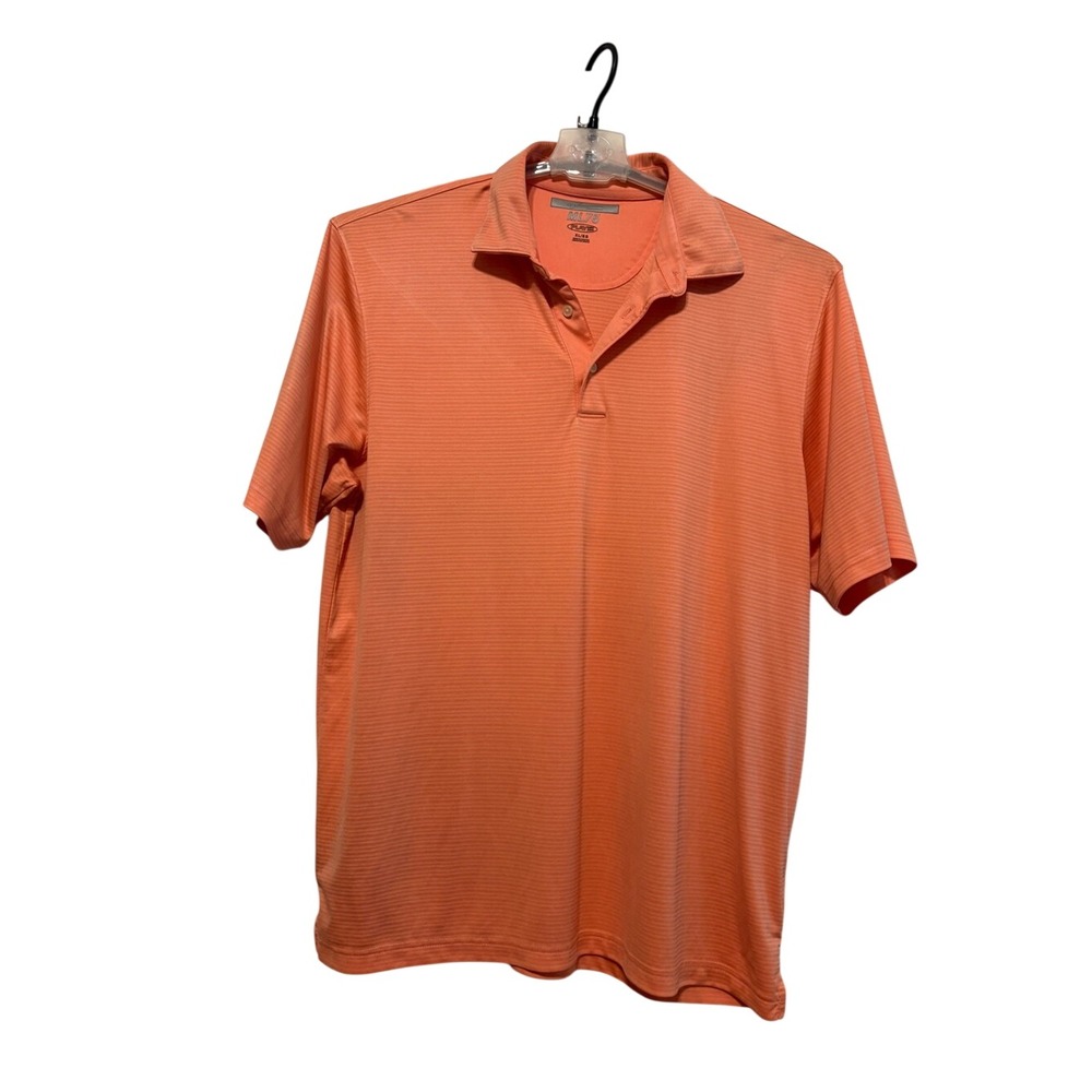 CLEARANCE-Greg Norman Collection Orange Performance Men's Polo